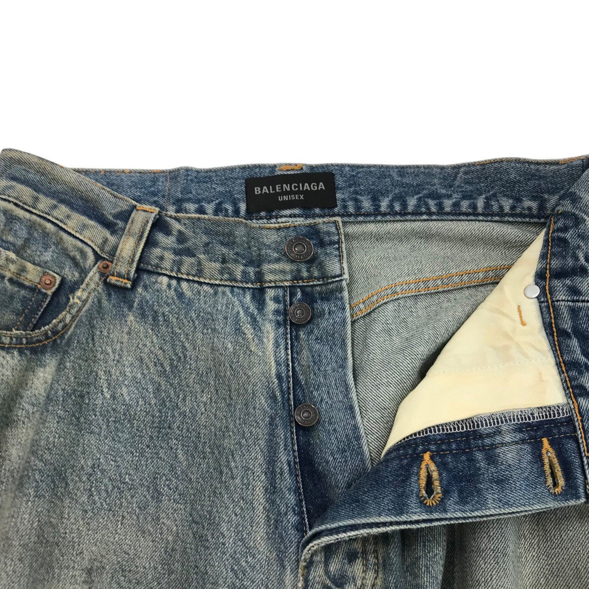 BALENCIAGA(バレンシアガ) 「Large Baggy Jeans」コーティング
