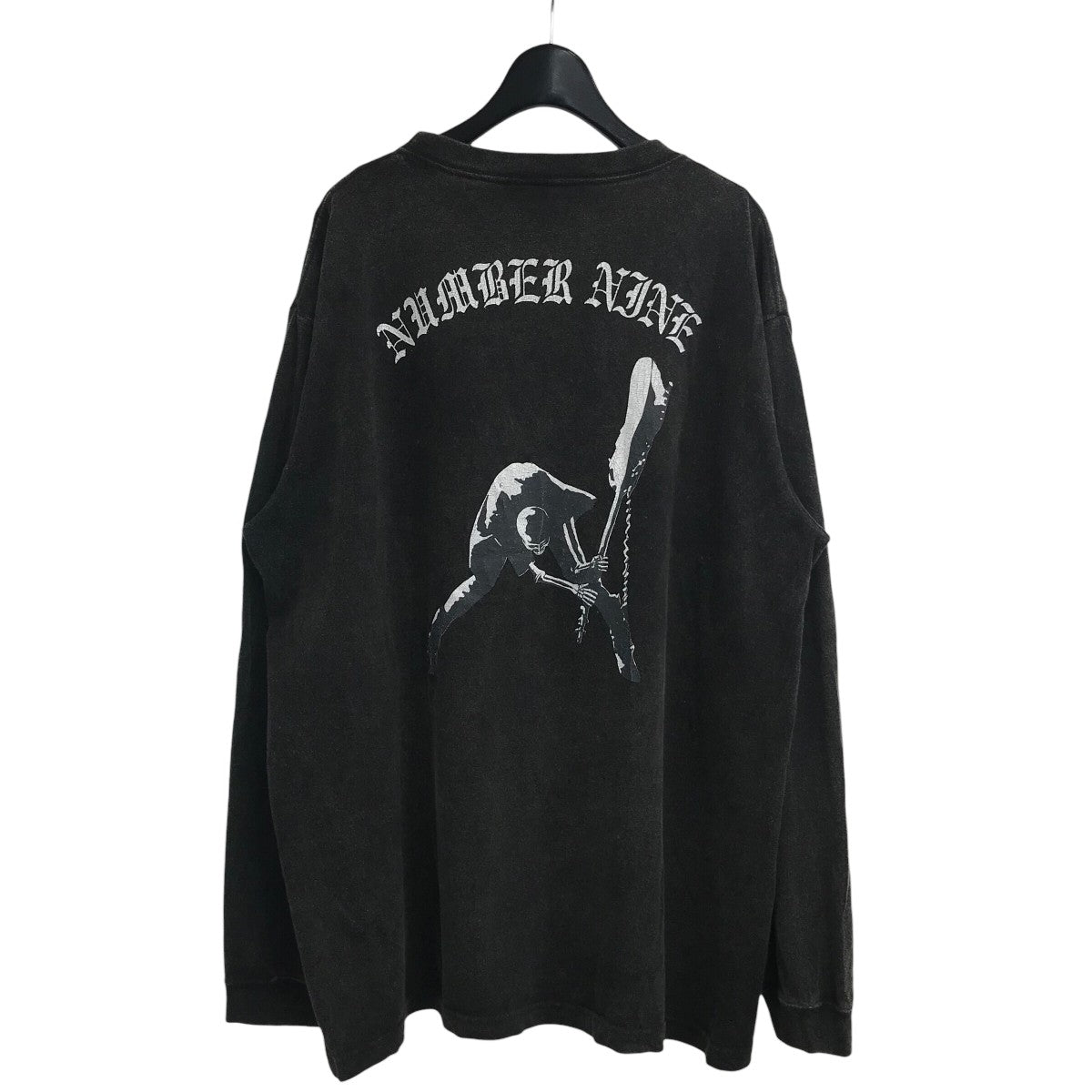 NUMBER(N)INE DREAM期復刻　スカルL/S　TEE 長袖Ｔシャツ NUMBER (N)INE(ナンバーナイン) 「DREAM期復刻」ウォッシュド