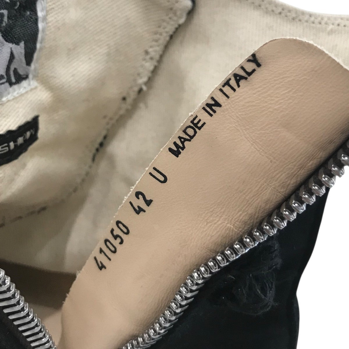 DRKSHDW(ダークシャドウ) ダメージ加工ハイカットスニーカー