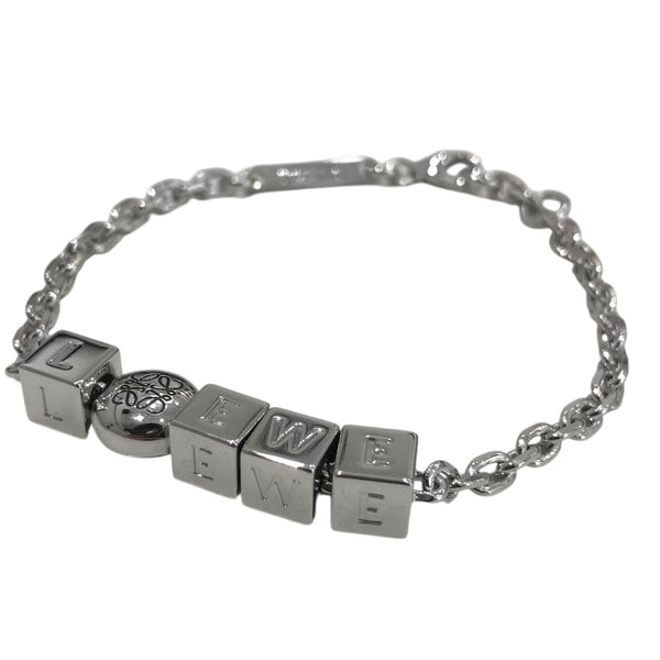 LOEWE(ロエベ) ぺブル キューブ ブレスレット シルバー サイズ M