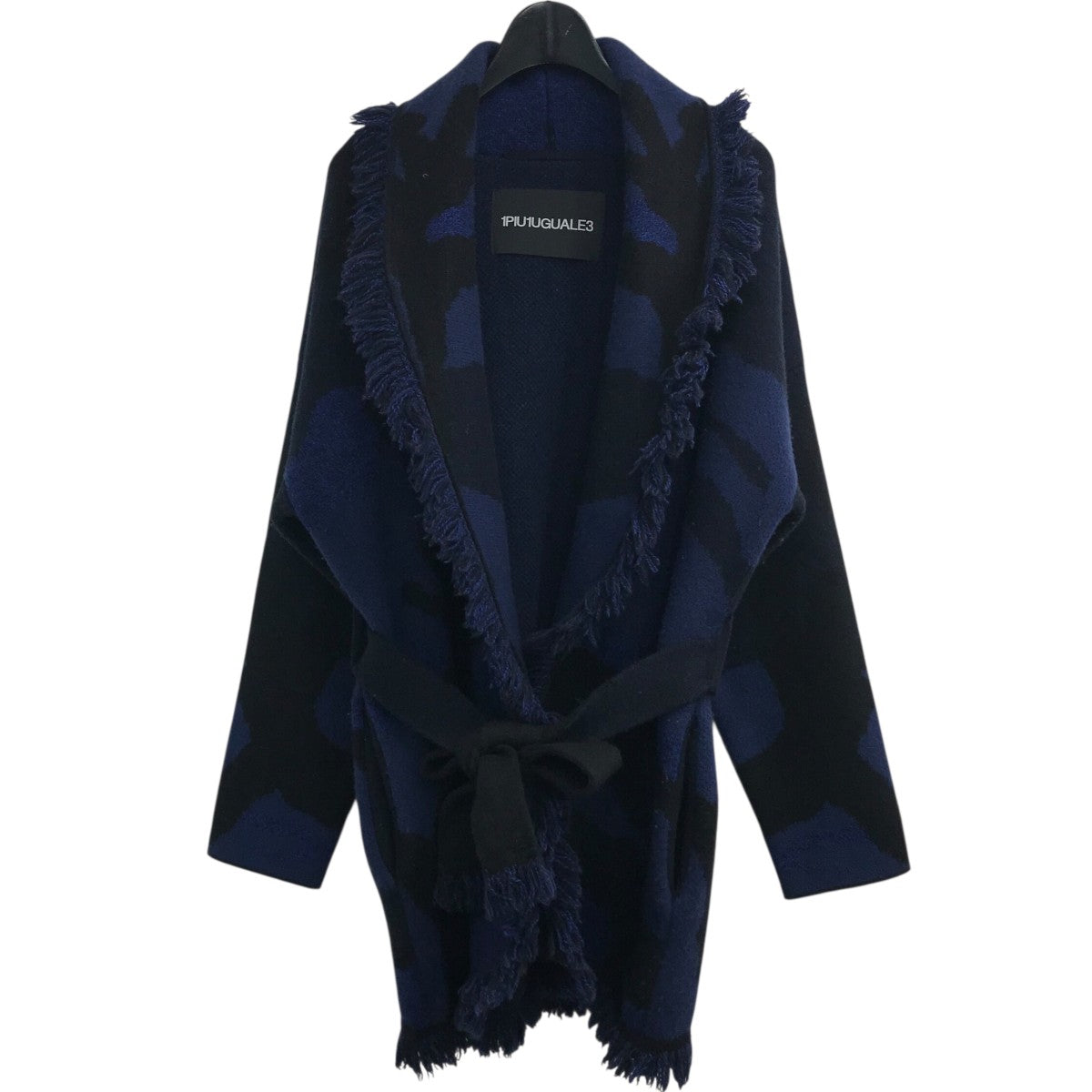 「FRINGE ROPE GOWN」カモフラージュ柄ガウンコートMRK157