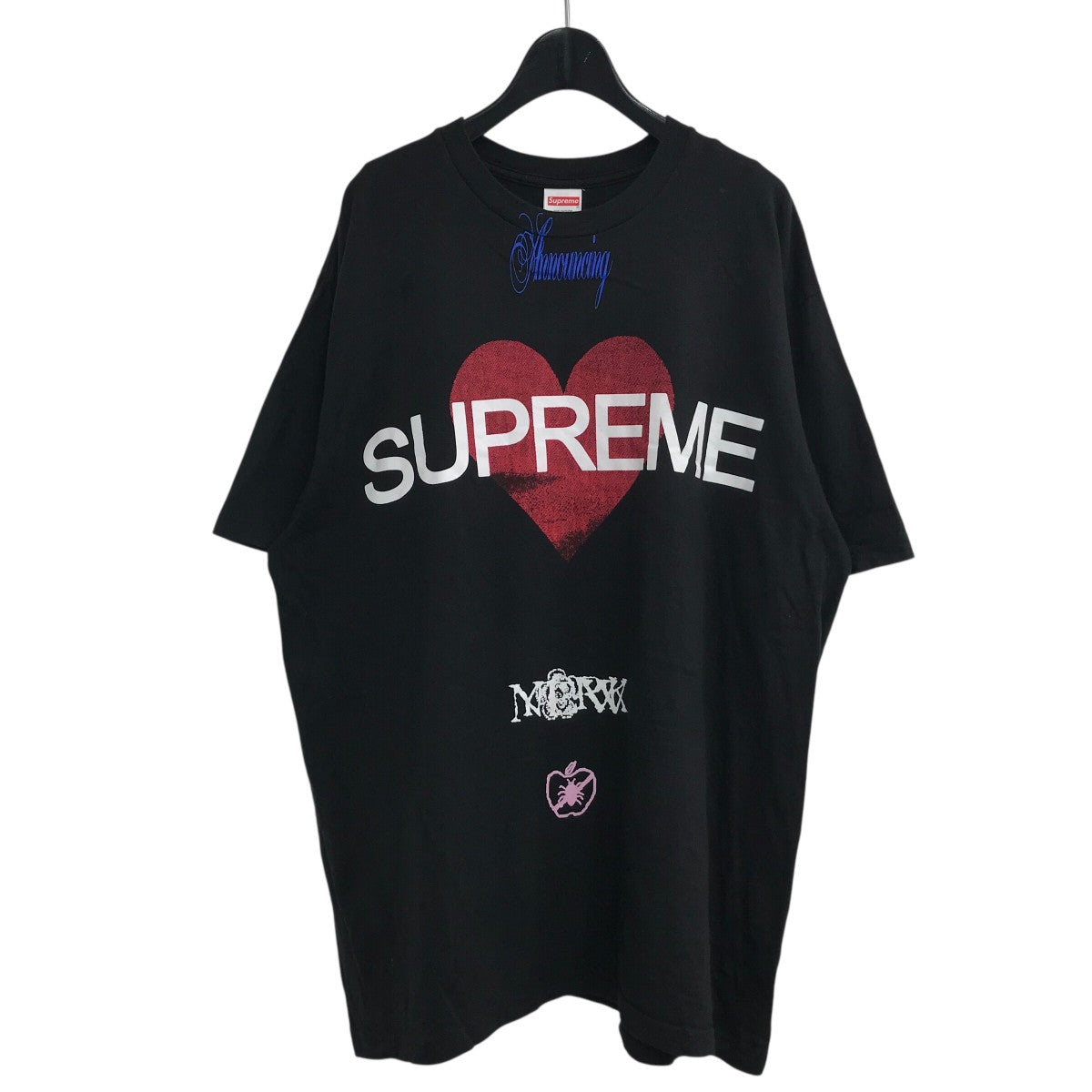 supreme 25ss anouncing tee ブラック　Lサイズ Supreme(シュプリーム) 25SS「Announcing Tee」プリントTシャツ