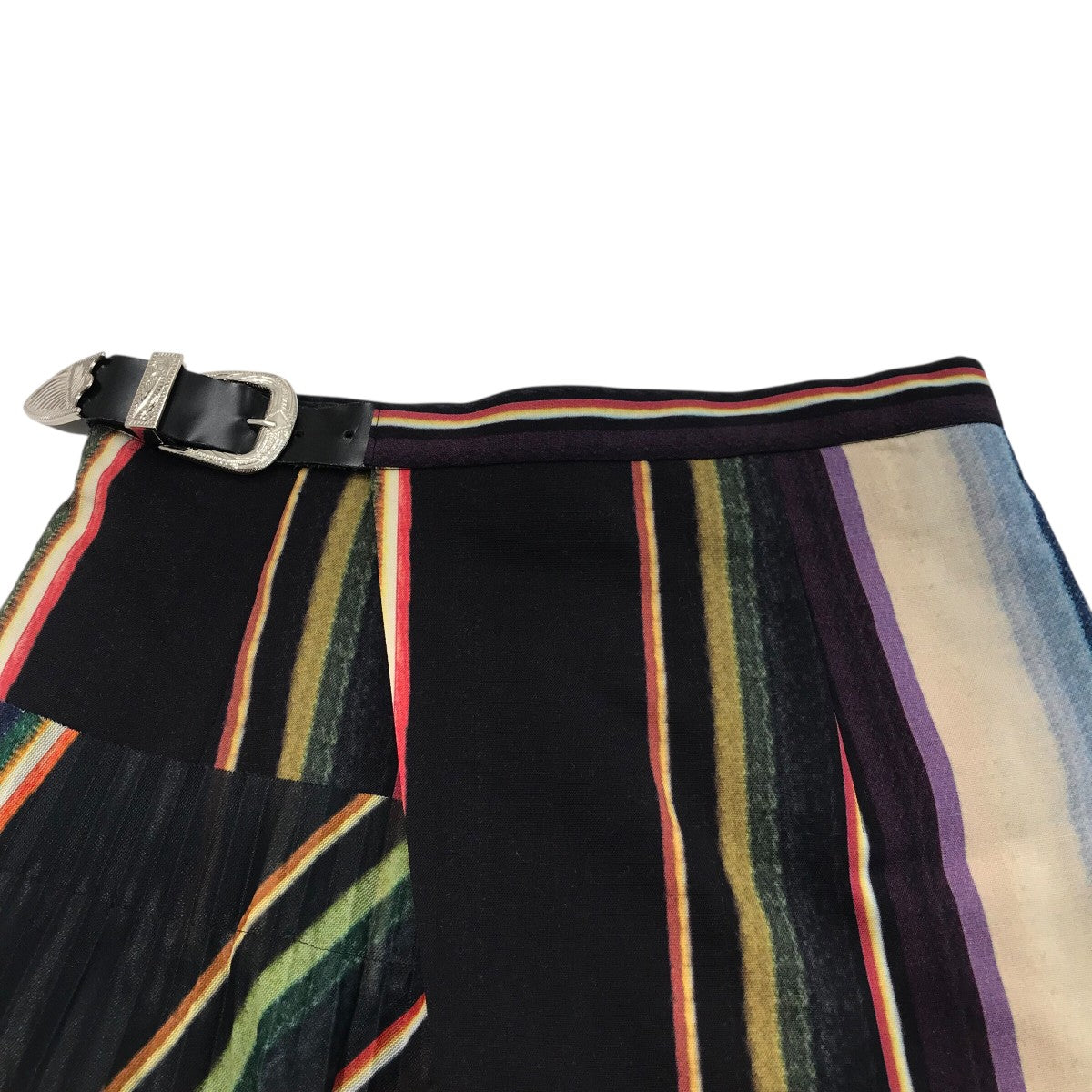 TOGA PULLA(トーガプルラ) 「Suiting wool pleated skirt stripe TOGA PULLA(トーガプルラ) 「Suiting wool pleated skirt stripe