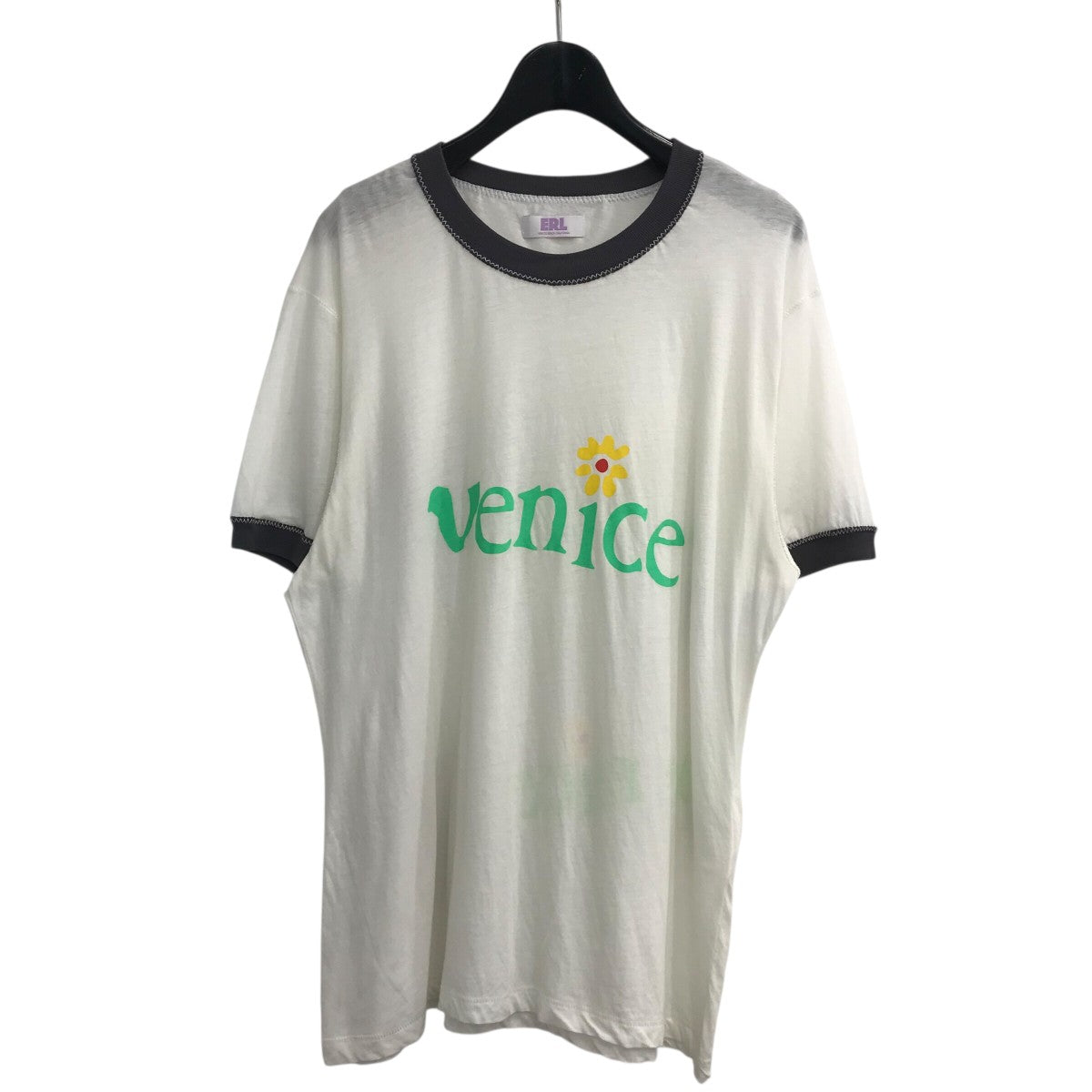 ERL venice kids tシャツ ホワイト ERL venice kids tシャツ ホワイト ERL Venice Knit T-Shirt in