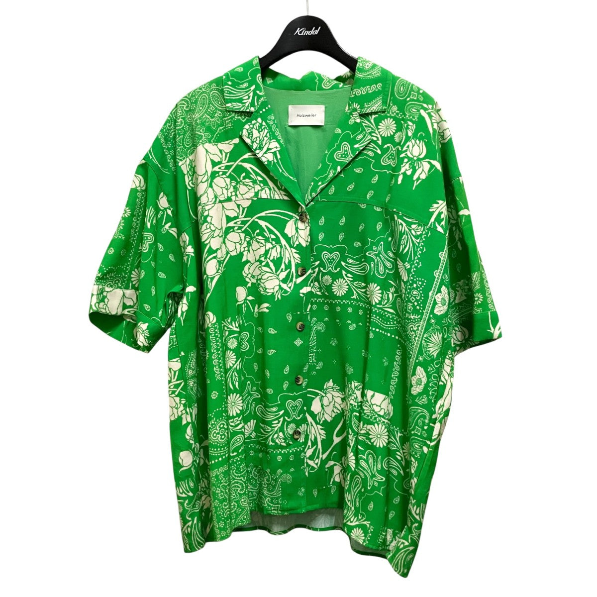 Edger Shirt Printプリント半袖シャツ124421318