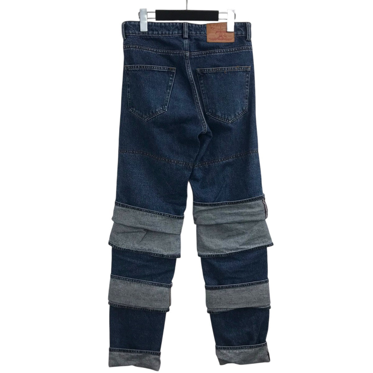 Y． PROJECT(ワイプロジェクト) レイヤードデニムパンツ