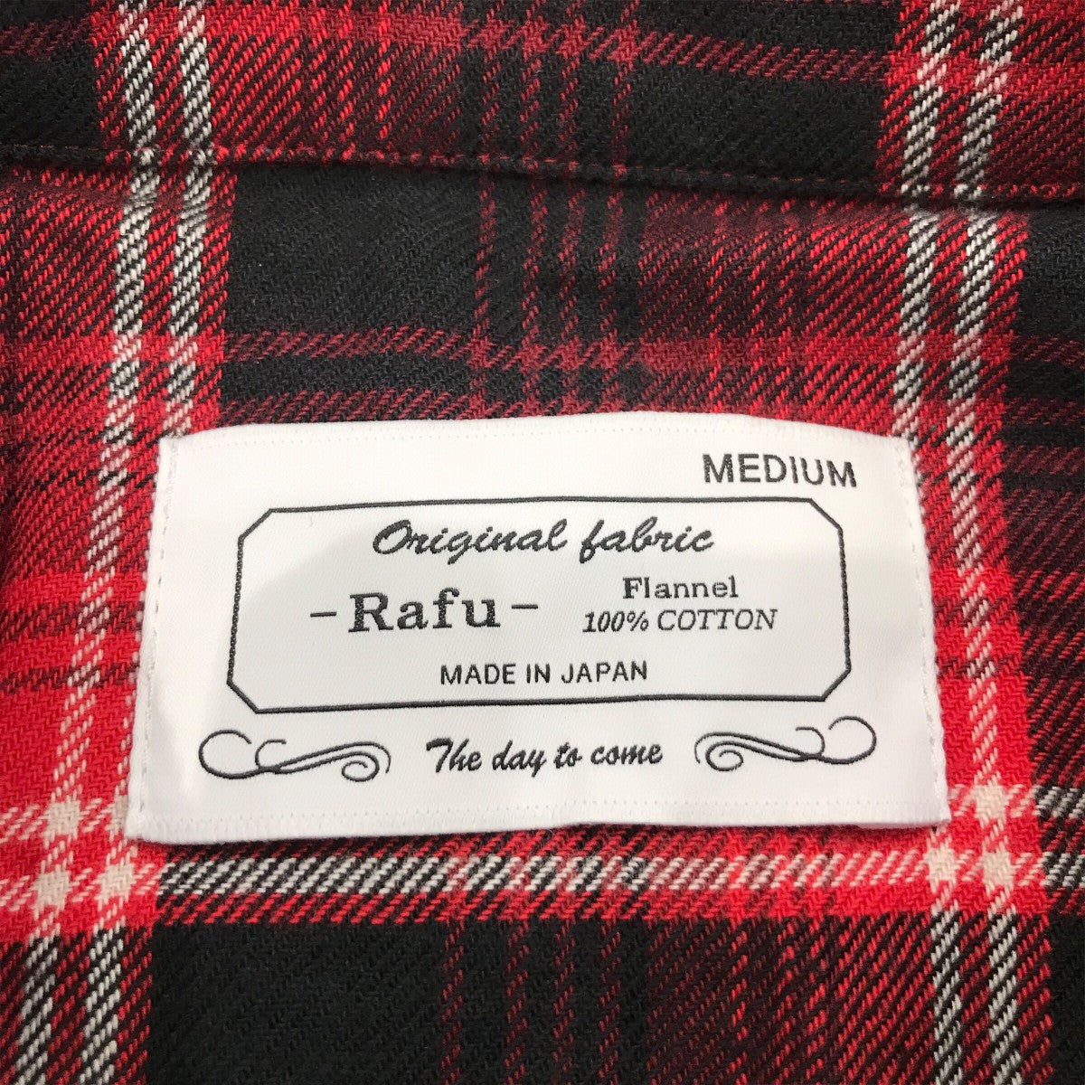 RAFU チェックシャツRafu001 23 01 古着・中古-5枚目のアイテム画像