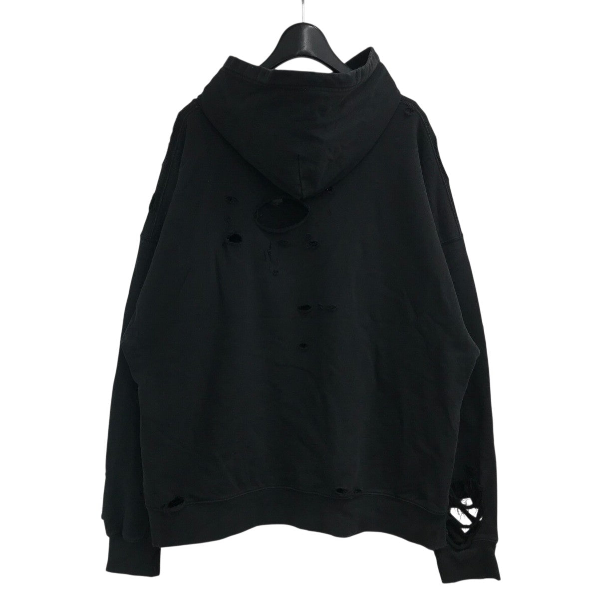 BALENCIAGA(バレンシアガ) ダメージ加工プルオーバーパーカー