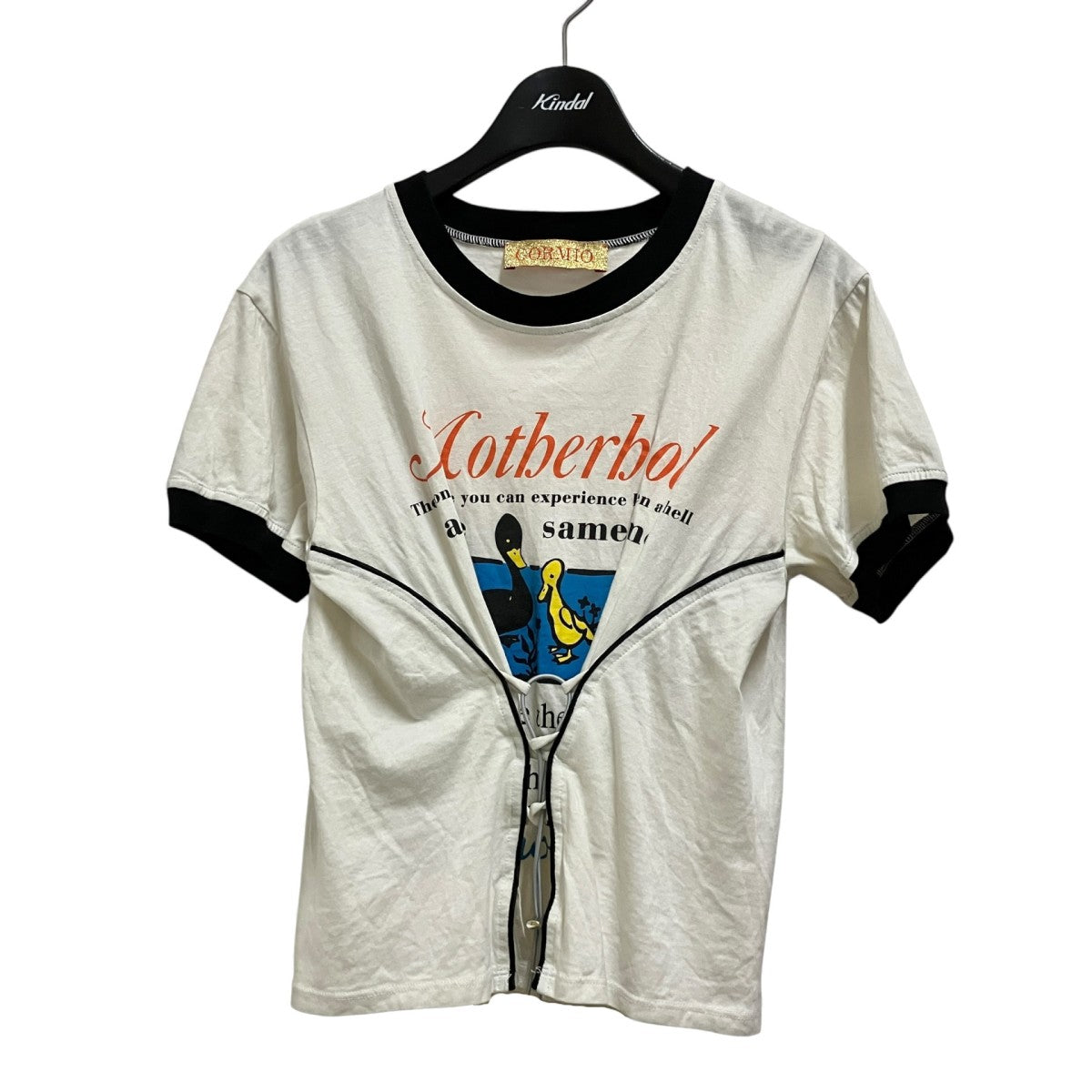 コットンコルセットTシャツ