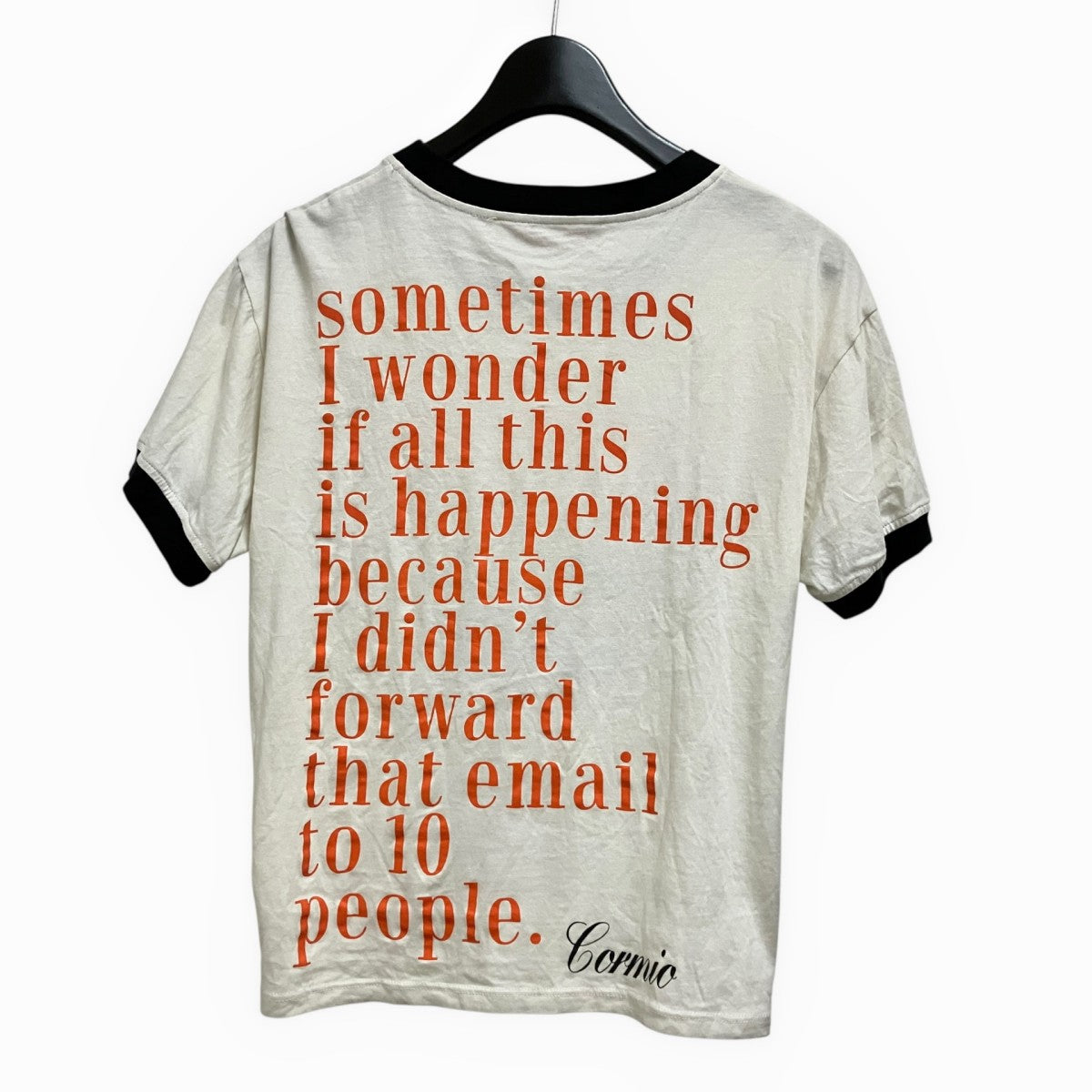 コットンコルセットTシャツ