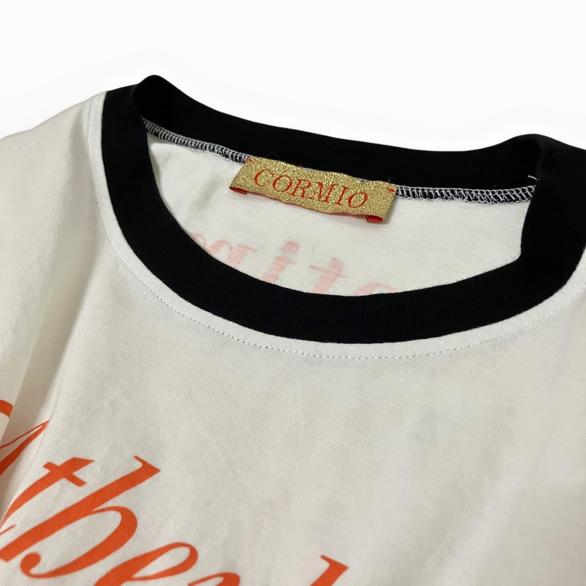 コットンコルセットTシャツ