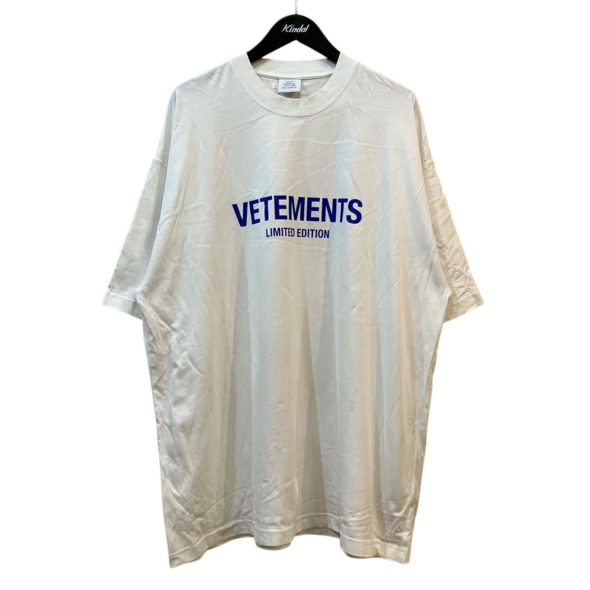 VETEMENTS LIMITED EDITIONプリントTシャツUE64TR800W 古着・中古-1枚目のアイテム画像