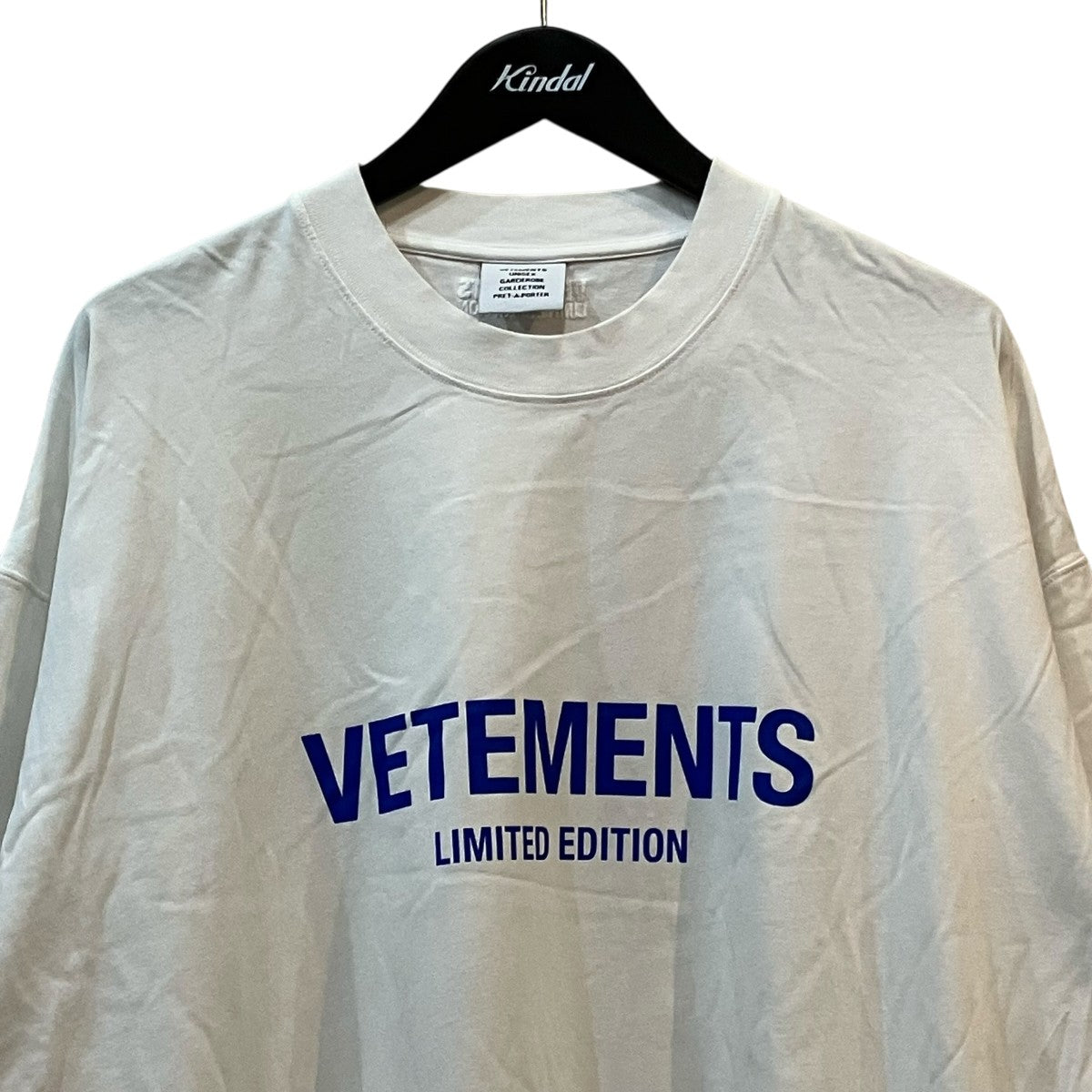 VETEMENTS LIMITED EDITIONプリントTシャツUE64TR800W 古着・中古-3枚目のアイテム画像