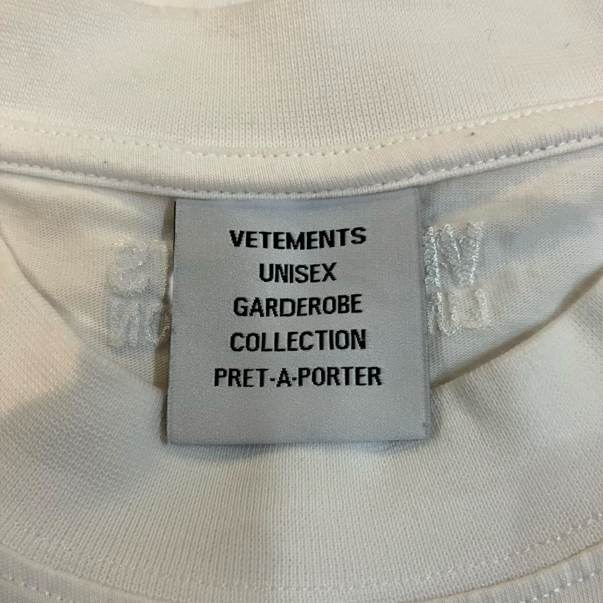 VETEMENTS LIMITED EDITIONプリントTシャツUE64TR800W 古着・中古-5枚目のアイテム画像