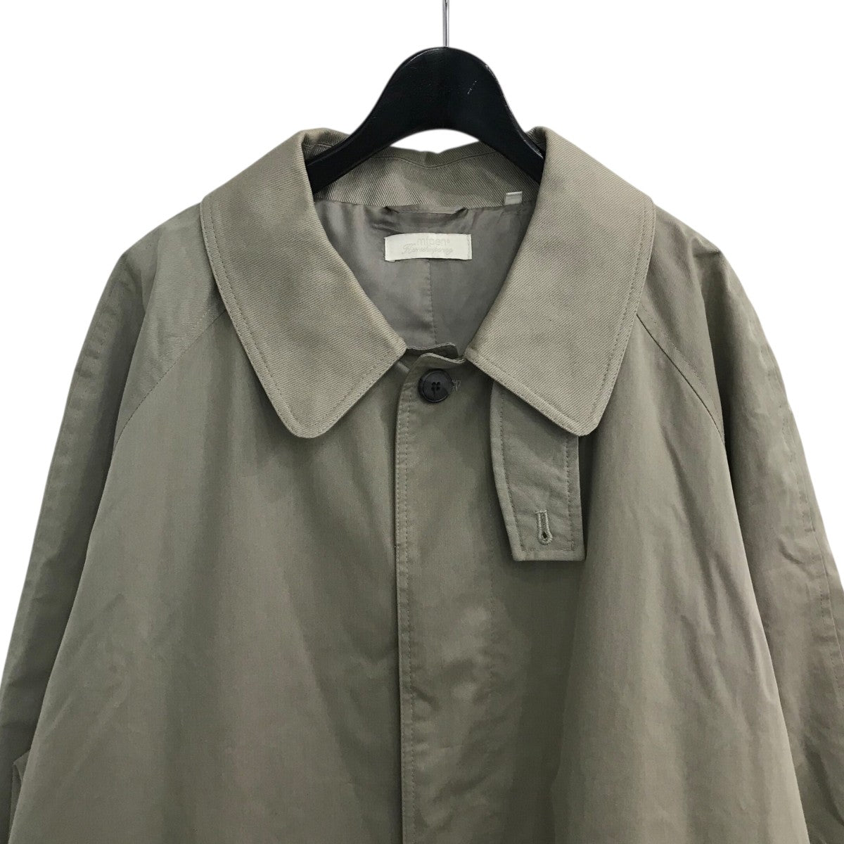 mfpen(エムエフペン) 「INSTALLATION COAT」ステンカラーコート mfpen(エムエフペン) 「INSTALLATION COAT」ステンカラーコート