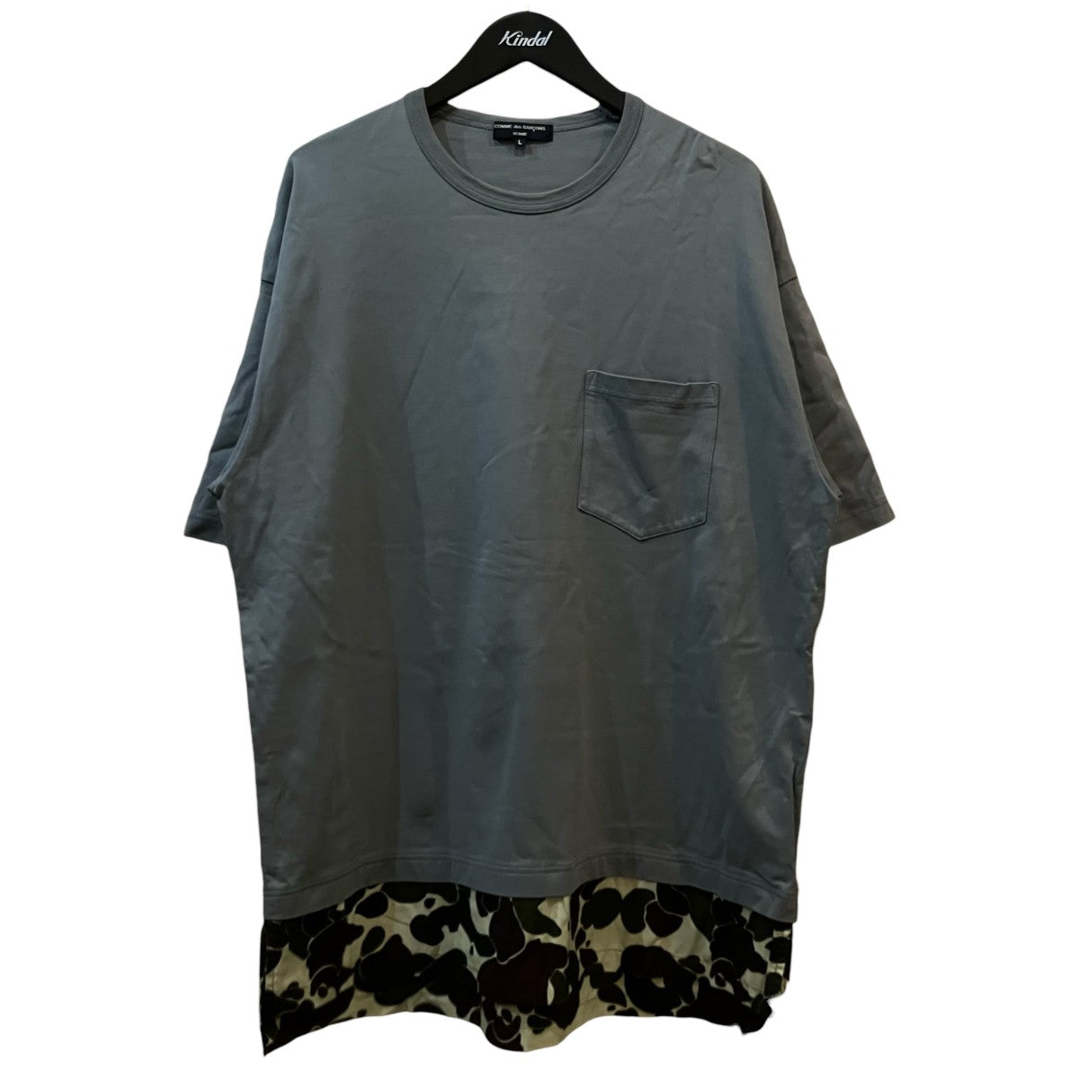 COMME des GARCONS HOMME 「AD2022」レイヤードTシャツHKT107 古着・中古-1枚目のアイテム画像