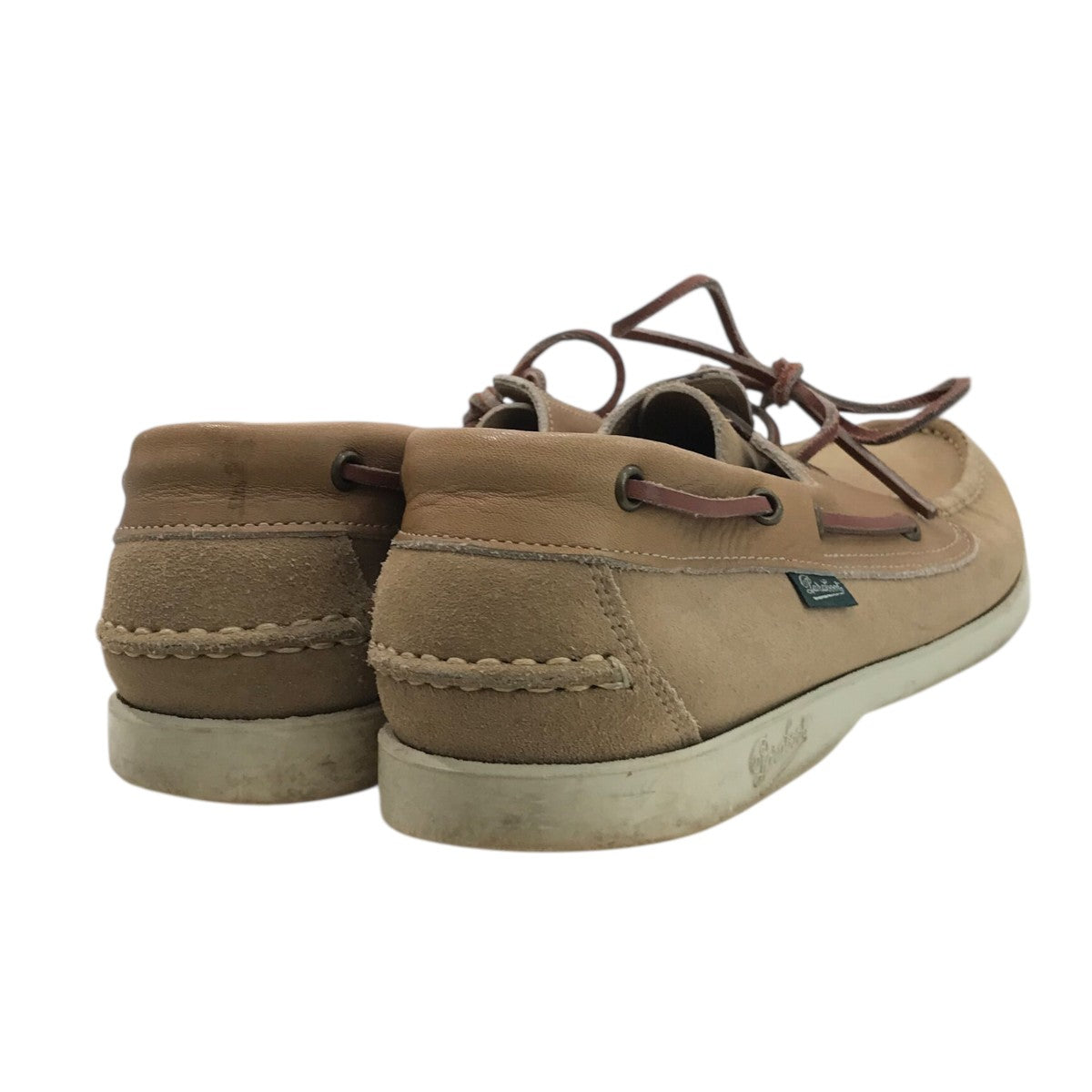 PARABOOT(パラブーツ) 「BARTH」デッキシューズ ベージュ サイズ 9