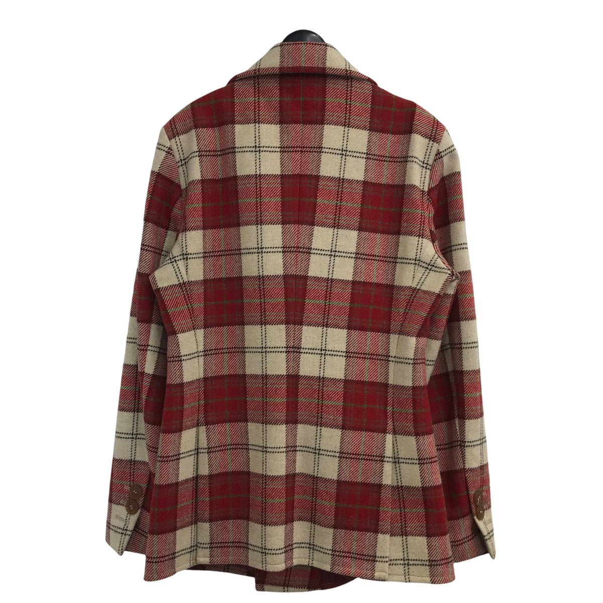 【美品】【Vivienne Westwood】チェック柄Pコート Vivienne Westwood man(ヴィヴィアンウエストウッドマン