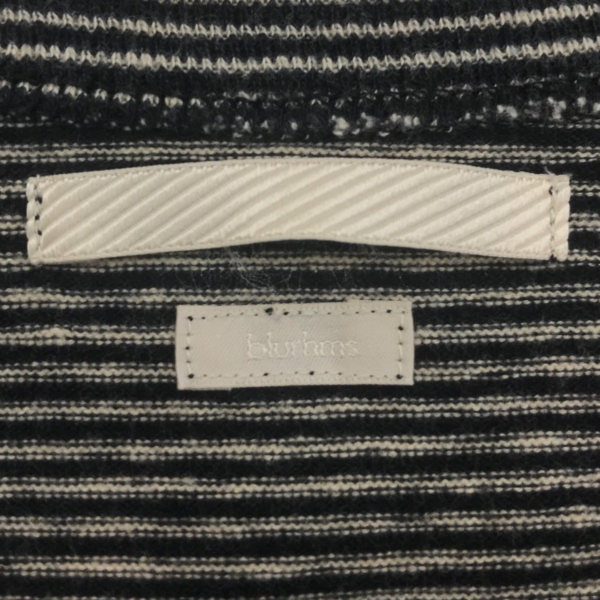 blurhms(ブラームス) 23AW「C NAPP Border Baseball Raglan Tee