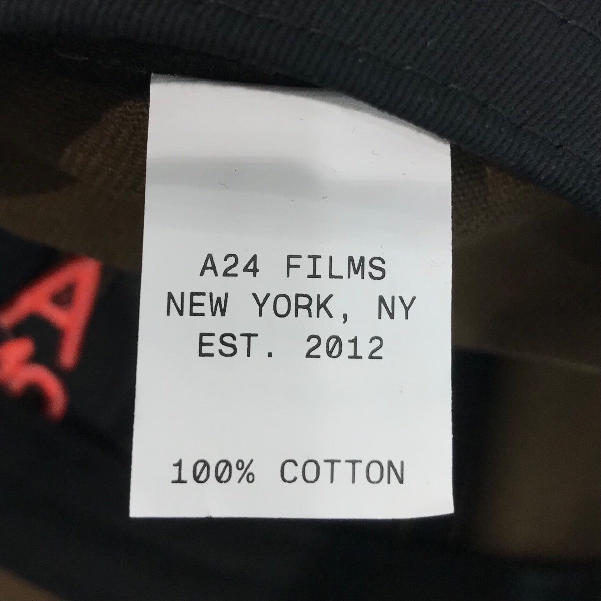 A24(エートゥエンティフォー) 「Logo Cap」ロゴキャップ