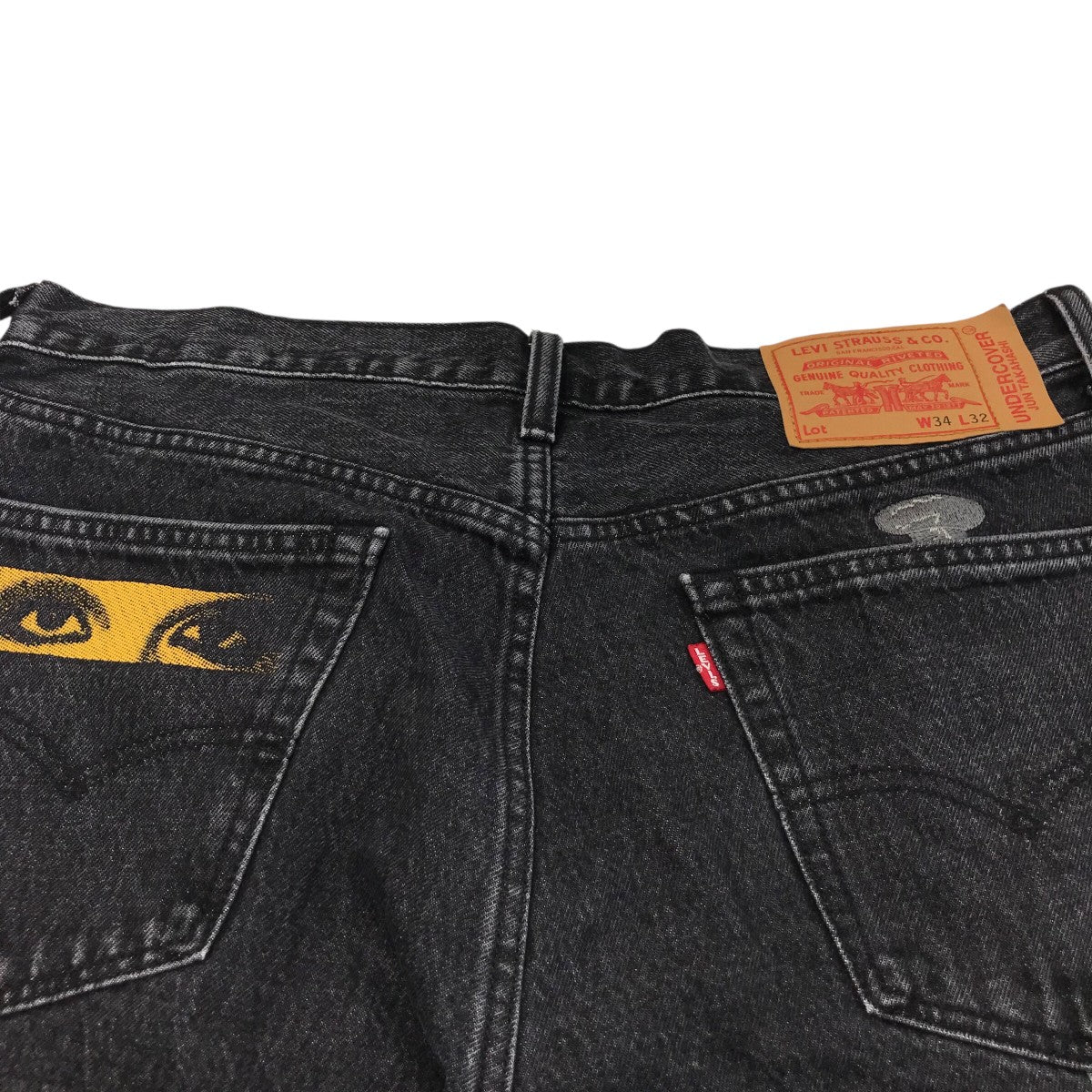 always 黒デニム LEVI'S×UNDERCOVER 25SSバギーデニムパンツ001YZ 0000 001YZ