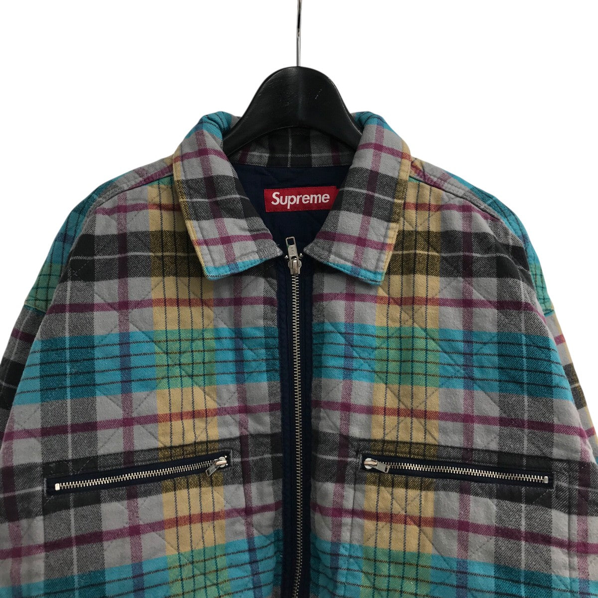 Supreme(シュプリーム) 24AW「Quilted Flannel Zip Up Shirt