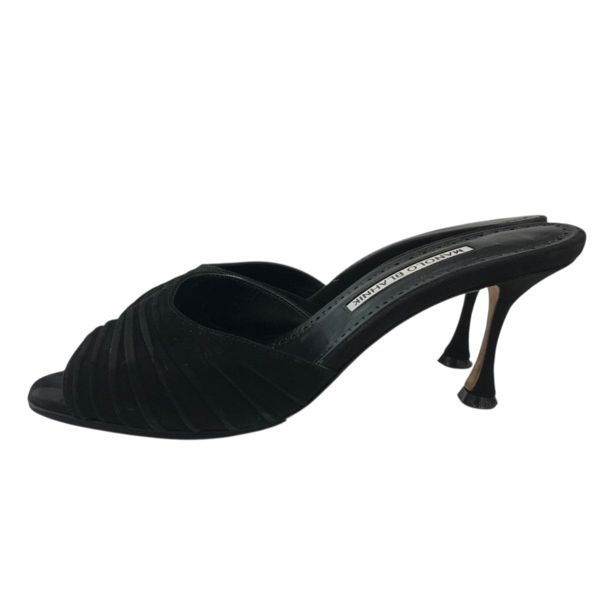 Manolo Blahnik ブラック パンプス　ヒール Manolo Blahnik Asapump 70mm パンプス | ブラック | FARFETCH JP