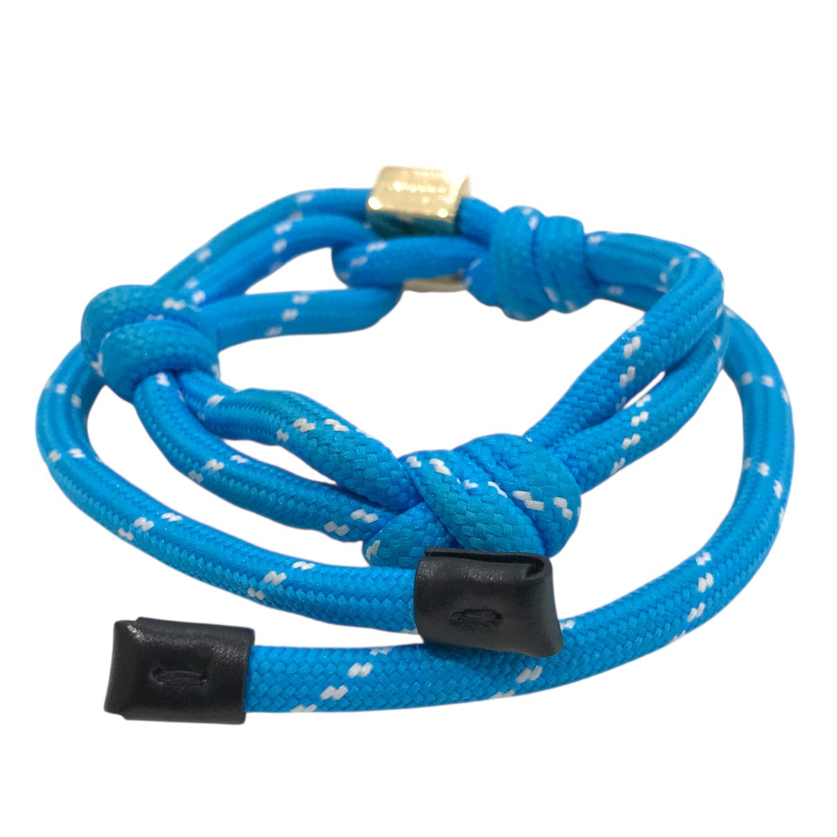 ミュウミュウ　コード　ブレスレット　アンクレット　バッグチャーム　ブルー MIU MIU(ミュウミュウ) コードブレスレット5IB538 5IB538 ブルー