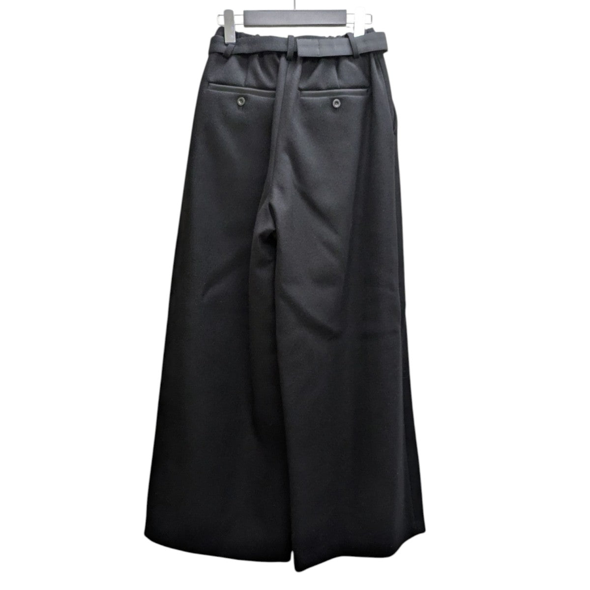 【正規品】Sacai 24AW ミリタリー パンツ sacai(サカイ) 24AW Wool Melton Pants スラックス 24-07336