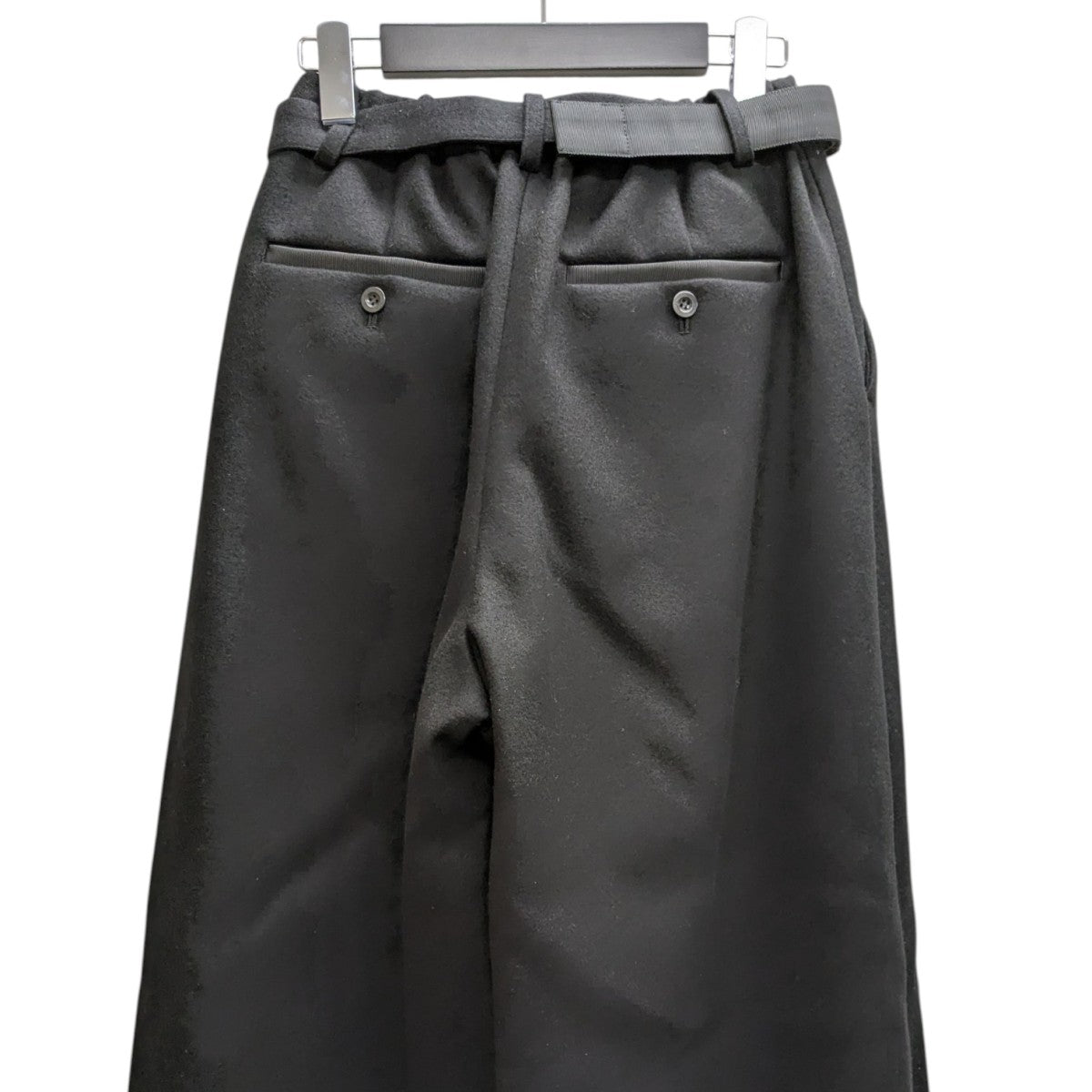 sacai(サカイ) 24AW Wool Melton Pants スラックス 24-07336 sacai(サカイ) 24AW Wool Melton Pants スラックス 24-07336