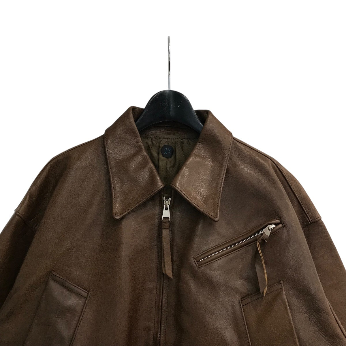 OUAT(オーユーエーティー) 24AW「Aggressor Leather Jacket