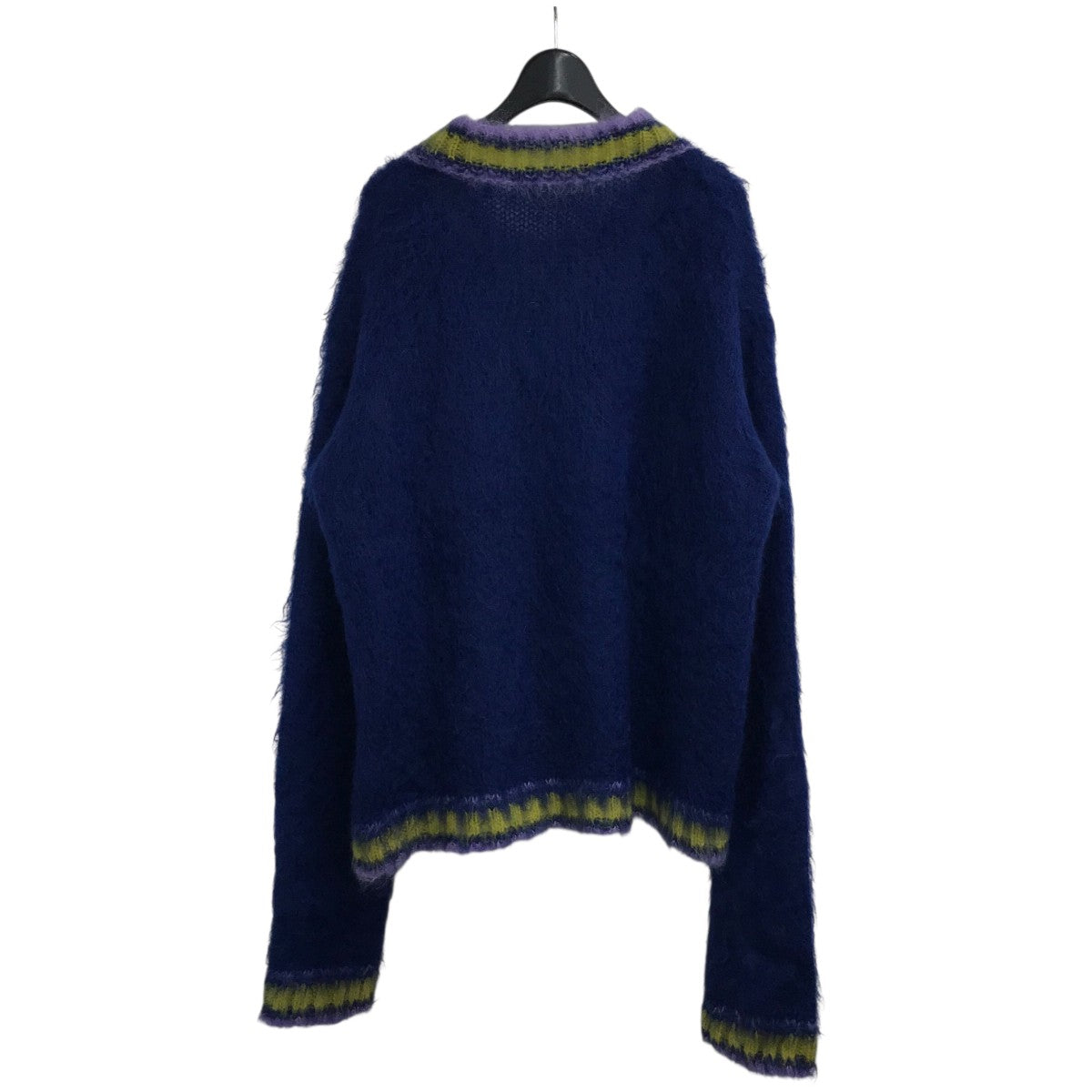 【新品】MARNI　マルニ　切り替えウールミドルゲージニット 新品】MARNI マルニ 切り替えウールミドルゲージニット