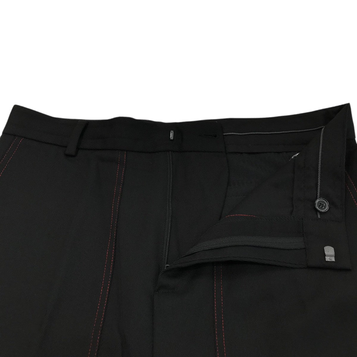 CMMN SWDN(コモン スウェーデン) ロールアップスラックス ブラック