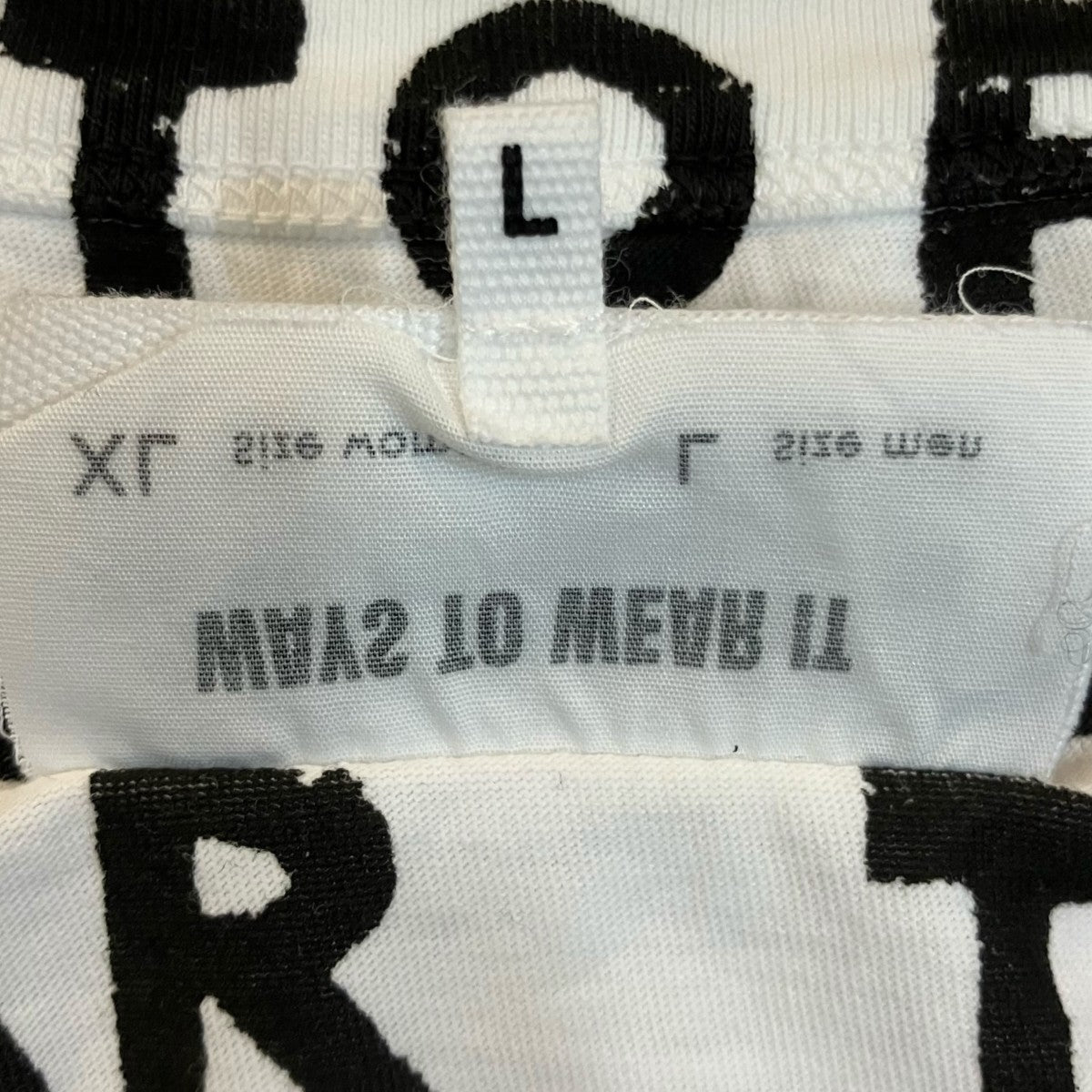 MM6 Maison Margiela 25SSエイズTシャツSH2GC0022 古着・中古-6枚目のアイテム画像
