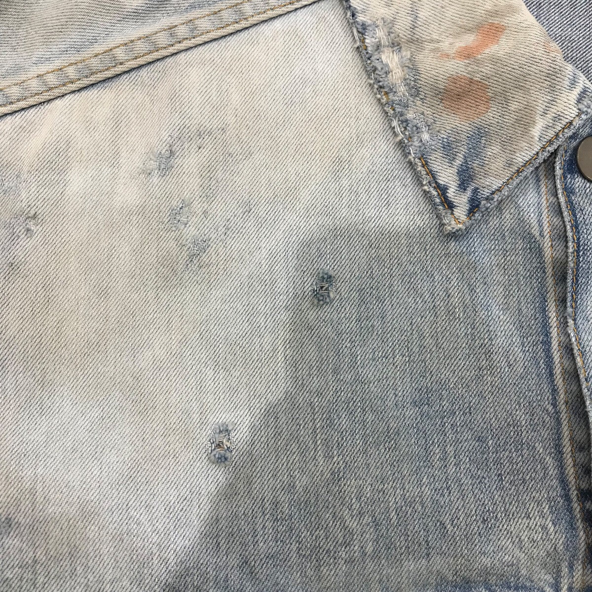 ANCELLM(アンセルム) 「DAMEGE DENIM JACKET type-2」ダメージ加工