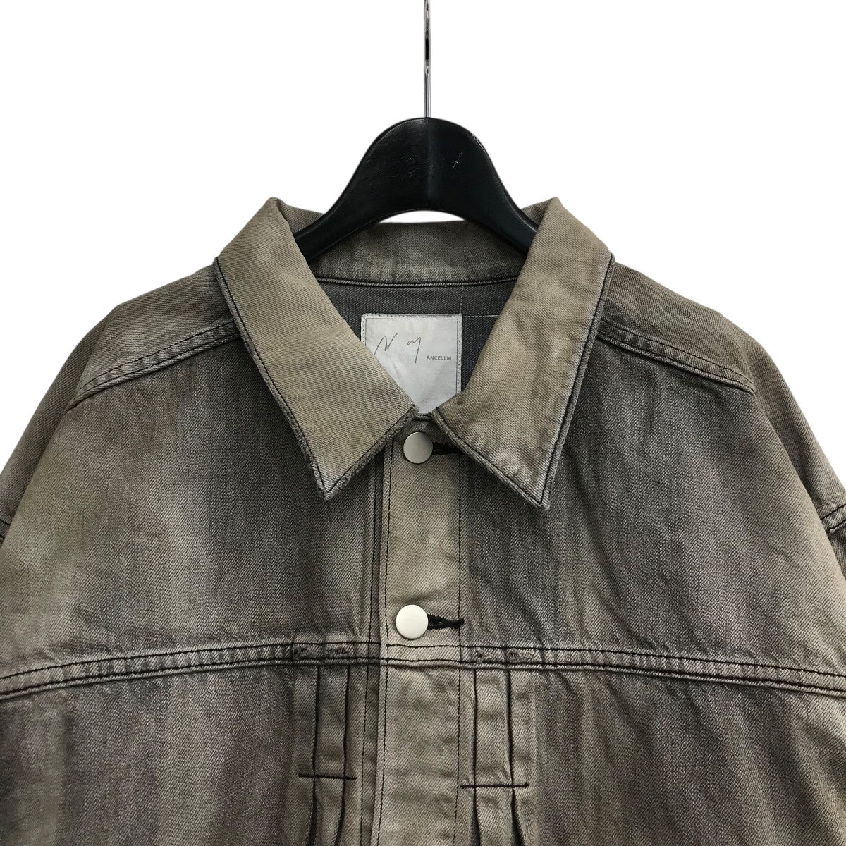 ANCELLM(アンセルム) 「AGING DENIM JACKET」エイジング加工