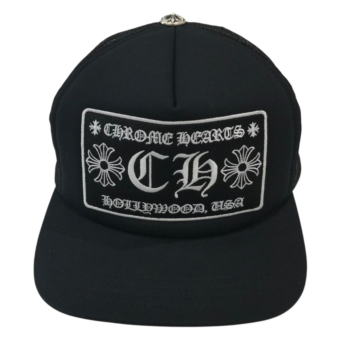 CHROME HEARTS(クロムハーツ) メッシュトラッカーキャップ ブラック