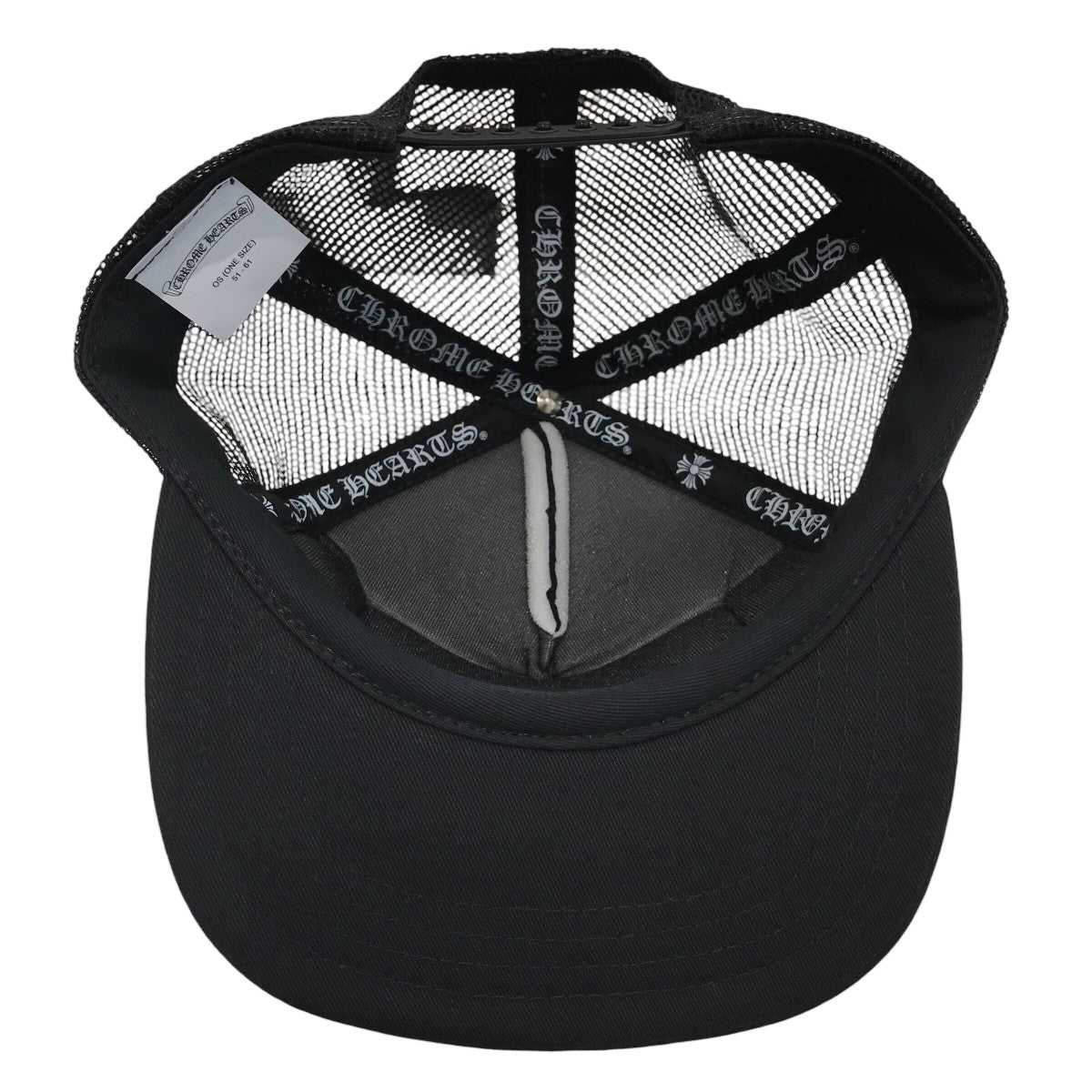 CHROME HEARTS 黒 メッシュキャップ CHROME HEARTS(クロムハーツ) メッシュトラッカーキャップ ブラック