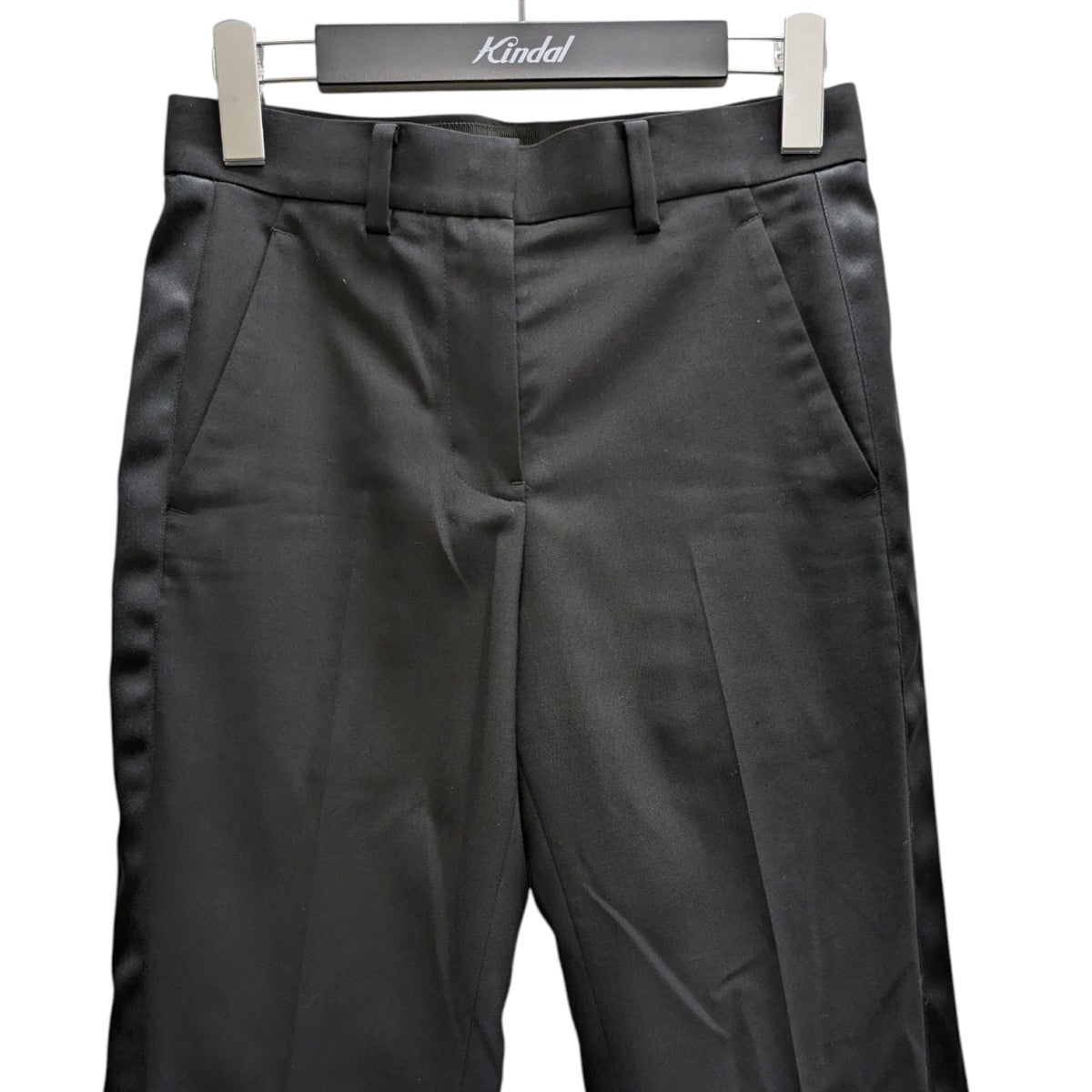 sacai(サカイ) 22AWSuiting Mix Pants サイドラインフレアスラックス