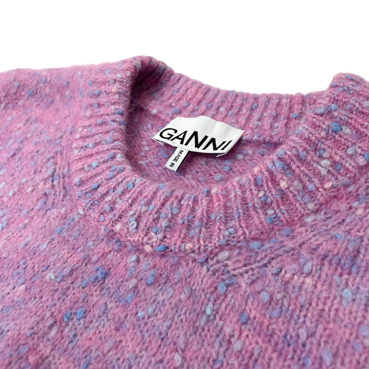 Ganni(ガニー) アルパカコットンニットベスト42 158 12 097291