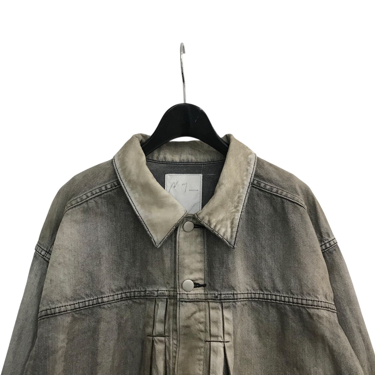 未使用 ANCELLM アンセルム エイジングデニムジャケット 3 未使用 ANCELLM アンセルム 25SS デニムジャケット ANC-JK49