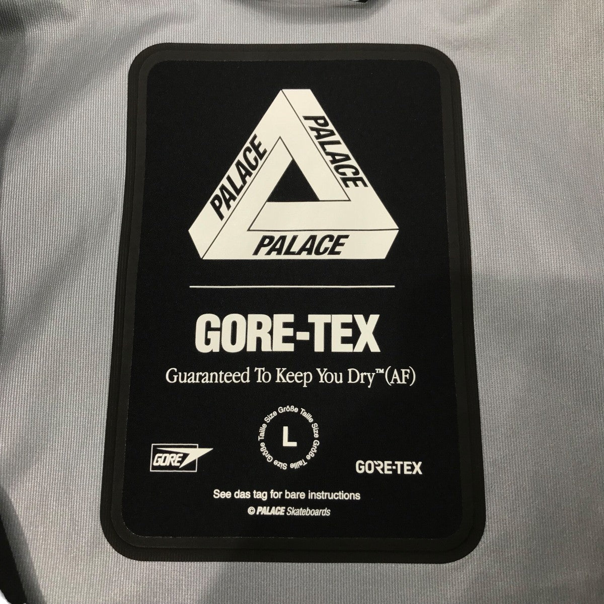PALACE(パレス) 25SS「GORE-TEX 3L TEK JACKET」ゴアテックス3レイヤー