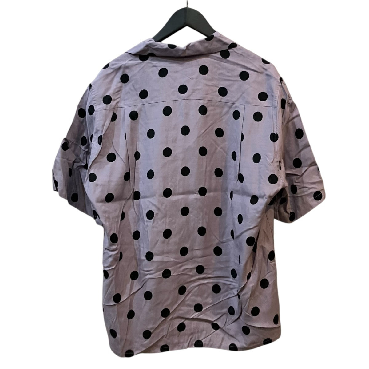 WACKO MARIA 「DOTS HAWAIIAN SHIRT」ドット柄ショートスリーブシャツ 古着・中古-2枚目のアイテム画像