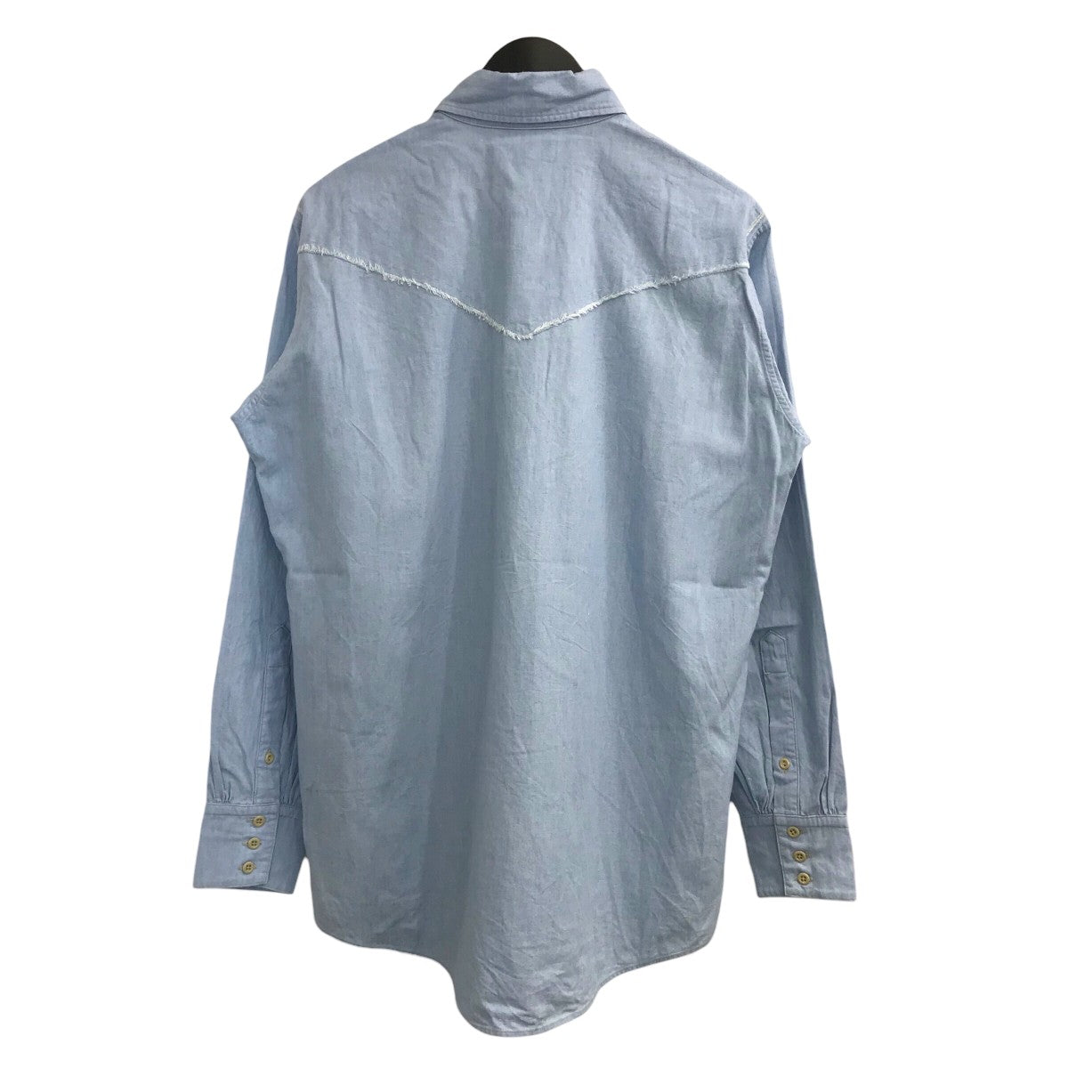 MAATEE＆SONS 25SS「WESTERN LIGHT OZ SHAMBRAY」ウエスタンシャンブレーシャツMT5103 0606A 古着・中古-2枚目のアイテム画像