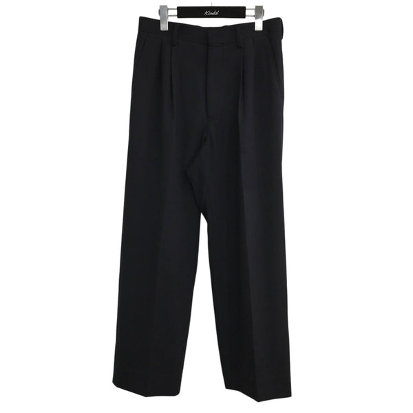 AURALEE(オーラリー) 24SS「HARD TWIST WOOL DOBBY SLACKS」スラックス