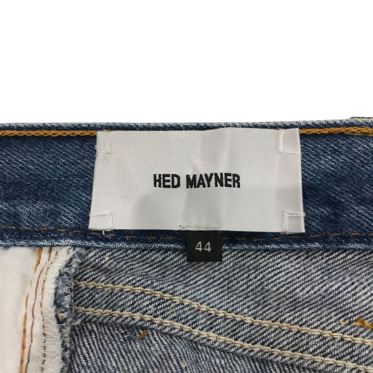 はんなるる Hed Mayner(ヘドメイナー) デニムパンツ インディゴ サイズ 44