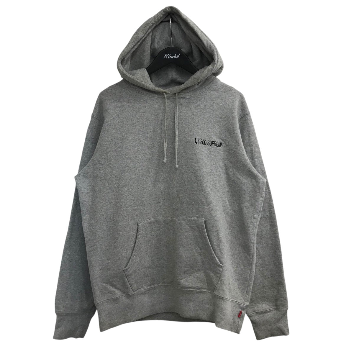トップス Supreme 19aw 1-800 Hooded Sweatshirt L Supreme(シュプリーム) 19AW「1-800 Hooded Sweatshirt」刺繍プル