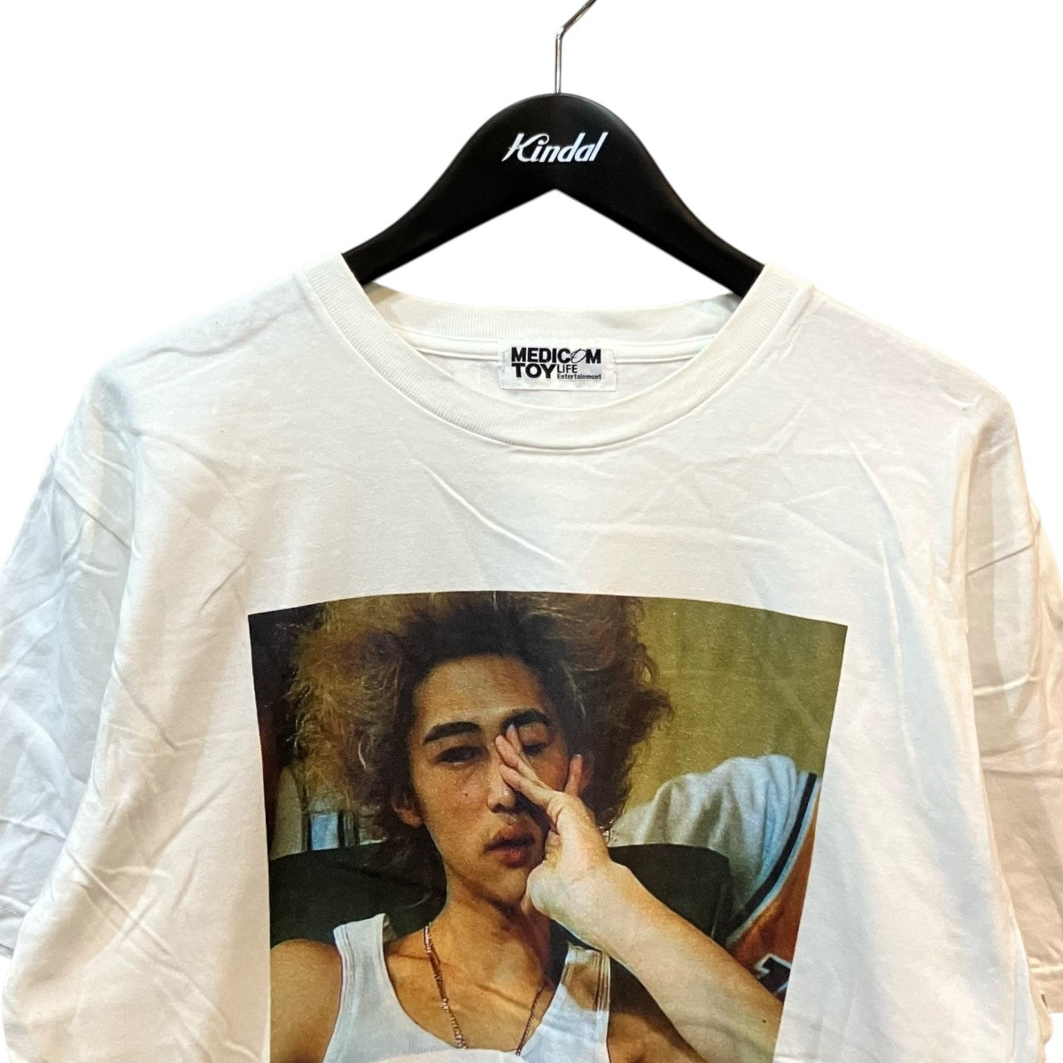 MEDICOM TOY×I．W．G．P． プリントTシャツ 古着・中古-3枚目のアイテム画像