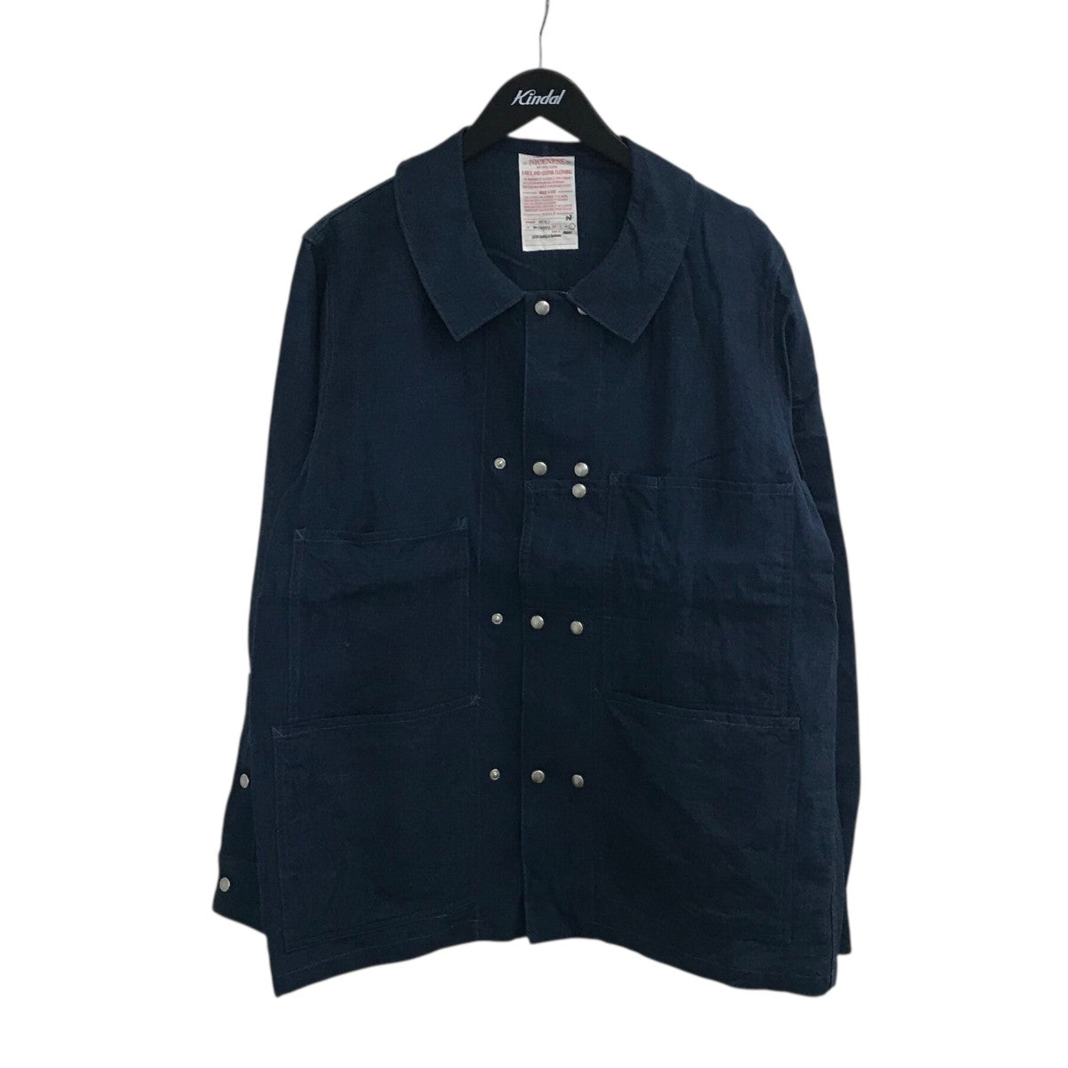 NICENESS 24SS「PETE．I」ダブルカバーオールNN1101B13 古着・中古-1枚目のアイテム画像