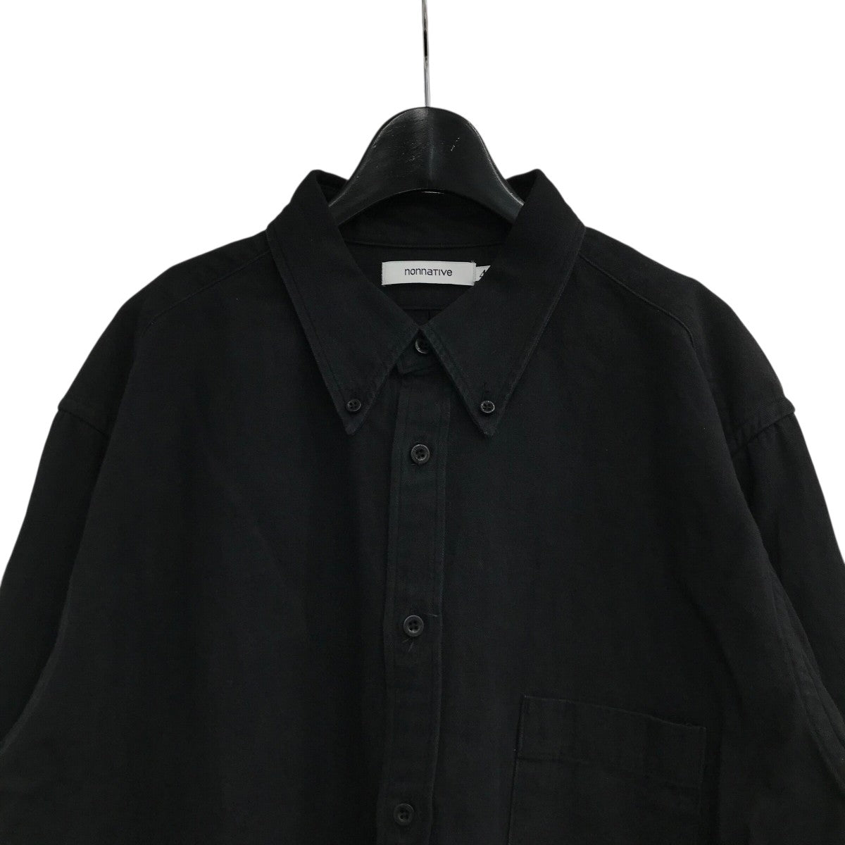 【24時間以内発送】nonnative シャツジャケット sj4301 ブラック 24時間以内発送】nonnative シャツジャケット sj4301 ブラック